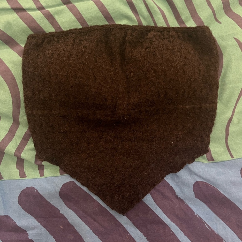 Black Diamond Lace Tube Top by Fashion Brand Company